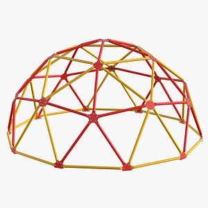 Outdoor Playground Climbing Dome 3D