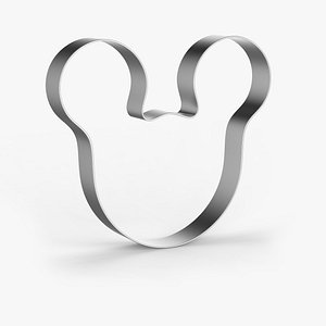 3D mickey mold cutter model