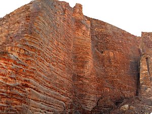 Wadi Rum Mars Mountains model