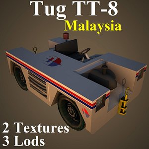 3D tug mas model