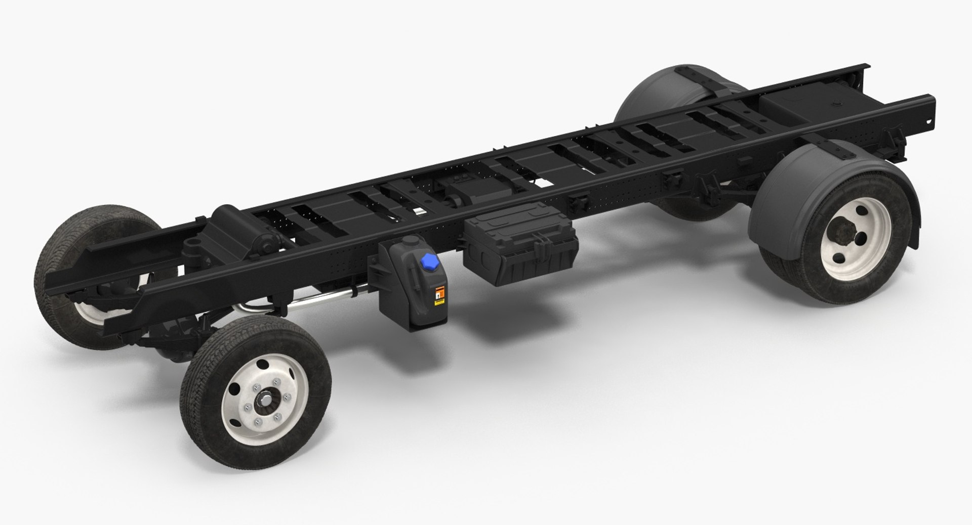Truck Frame Chassis 3D model preview