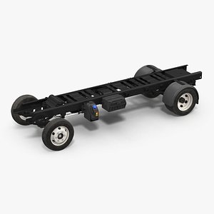 3D truck frame chassis