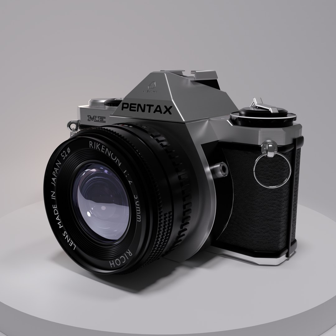 Pentax ME Camera 3D Model TurboSquid 1973768