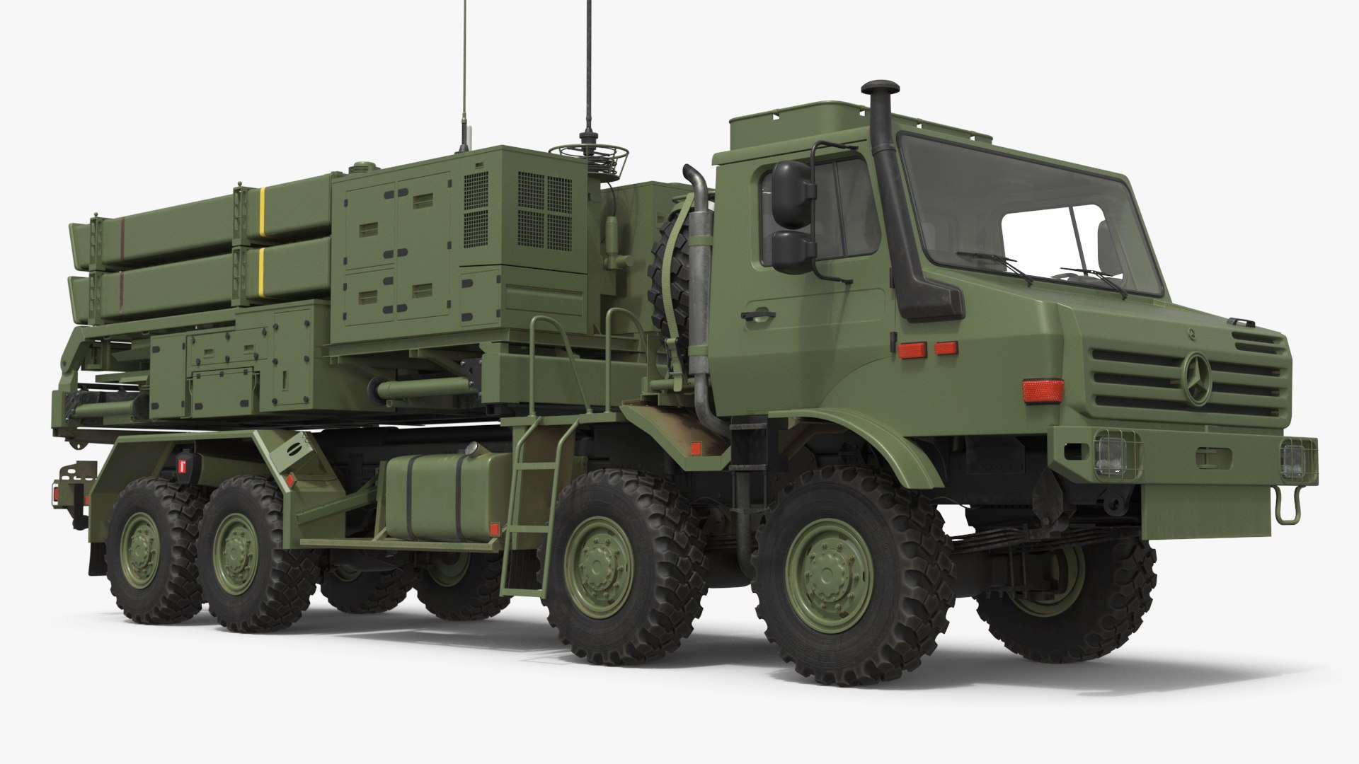 IRIS-T SLM SAM Launcher 3D model preview