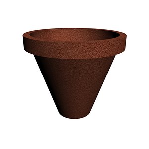 flowerpot pot flower 3D