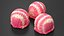 Assorted Ice Cream Tubs and Balls Collection 3D model