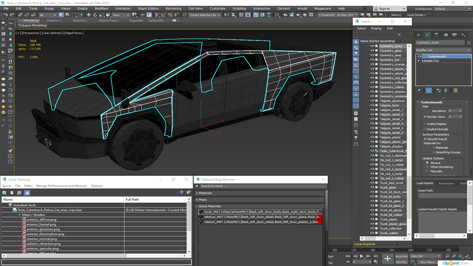 Tesla Cybertruck Police Car 3D model https://p.turbosquid.com/ts-thumb/QU/mIs0oZ/Nb/teslacybertruckpolicecarc4dmodel036/jpg/1726021065/1920x1080/fit_q87/29ab6b65ae5b0a9c4739afece12e8f0a80f35457/teslacybertruckpolicecarc4dmodel036.jpg