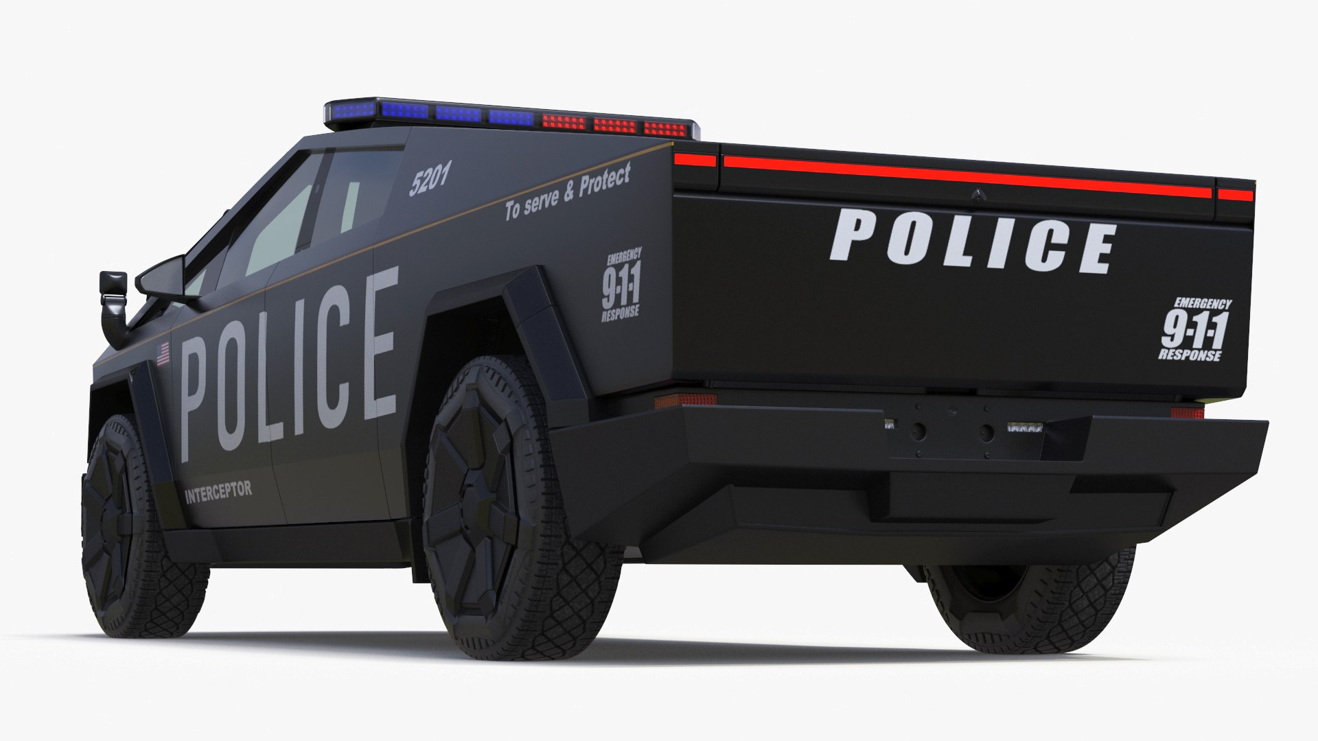 Tesla Cybertruck Police Car 3D model https://p.turbosquid.com/ts-thumb/QU/mIs0oZ/Ns/teslacybertruckpolicecarc4dmodel026/jpg/1726021019/1920x1080/fit_q87/7a29ea38eda6dae6f1475dd89b59f9a3d8b9b6c0/teslacybertruckpolicecarc4dmodel026.jpg