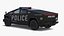 Carro de polícia Tesla Cybertruck
