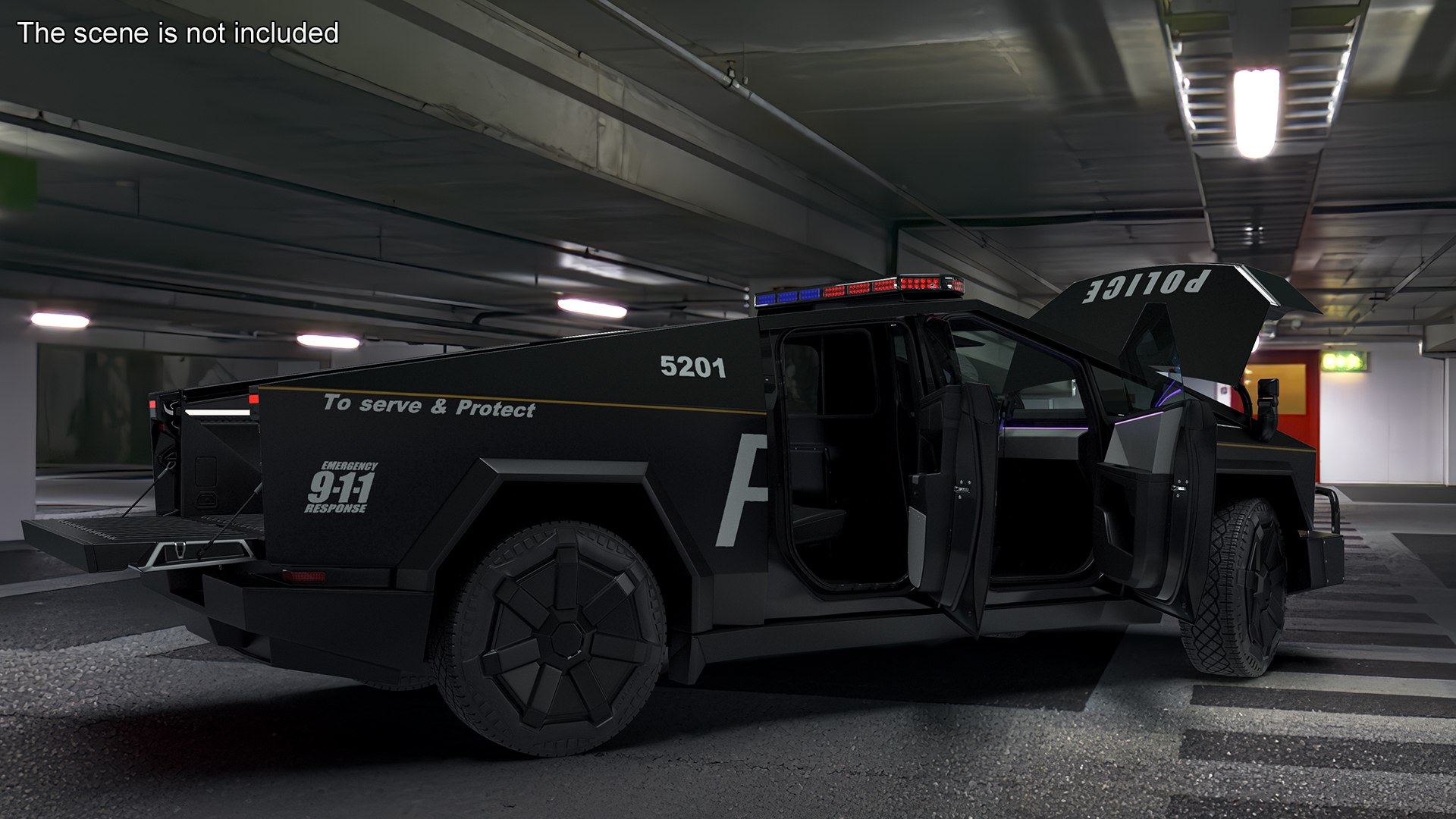 Tesla Cybertruck Police Car 3D model https://p.turbosquid.com/ts-thumb/QU/mIs0oZ/XJ/teslacybertruckpolicecarc4dmodel005/jpg/1726020926/1920x1080/fit_q87/a1d70e6d13a5f035d0b079481409a110817c0040/teslacybertruckpolicecarc4dmodel005.jpg