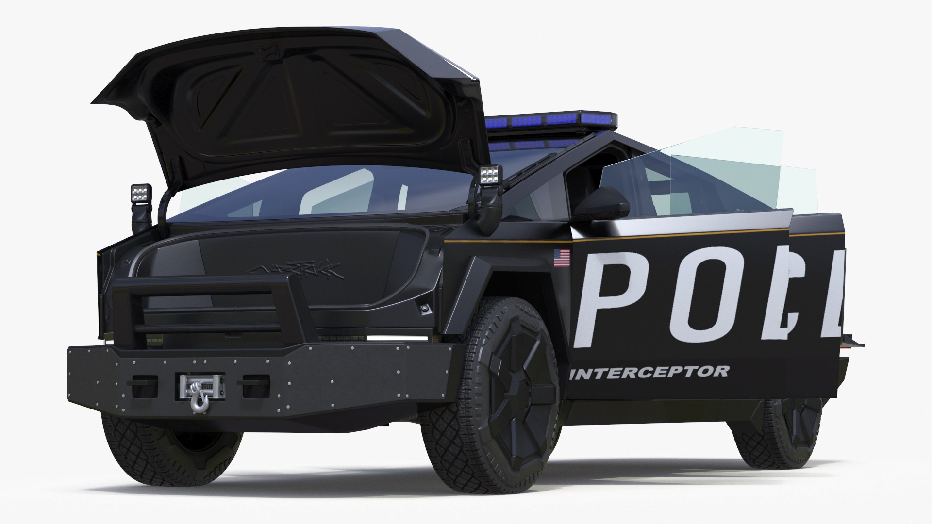 Tesla Cybertruck Police Car 3D model https://p.turbosquid.com/ts-thumb/QU/mIs0oZ/ru/teslacybertruckpolicecarc4dmodel028/jpg/1726021028/1920x1080/fit_q87/dbe0db1326cd5db0184c9ed8e29eaac1c91fde9b/teslacybertruckpolicecarc4dmodel028.jpg