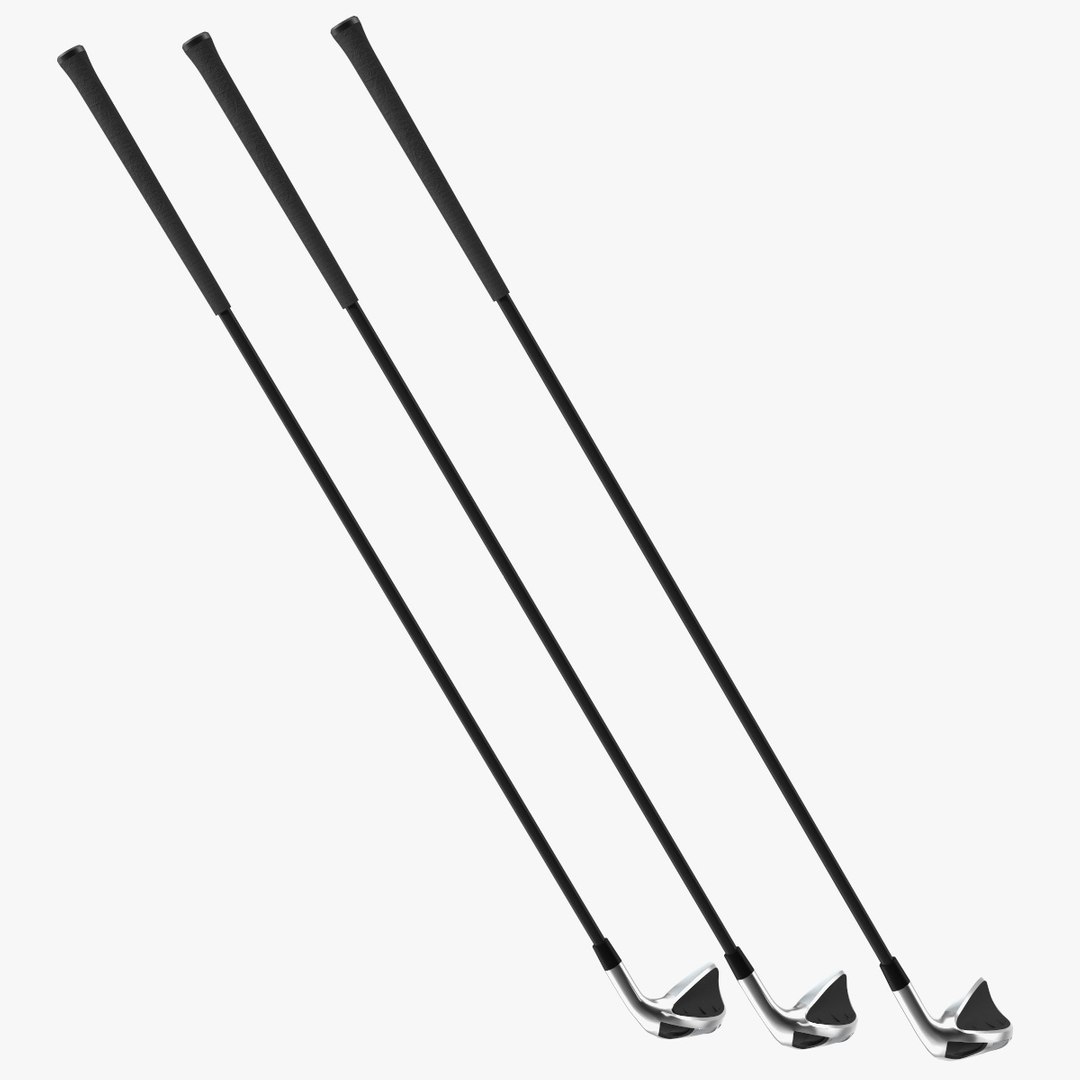 Short Irons 3D model preview