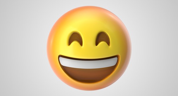 画材 Smile 絵文字6ニヤリ顔笑顔3Dモデル - TurboSquid 1367013