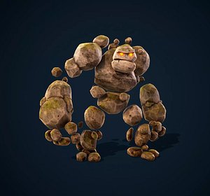 EnemyGolem 3D model