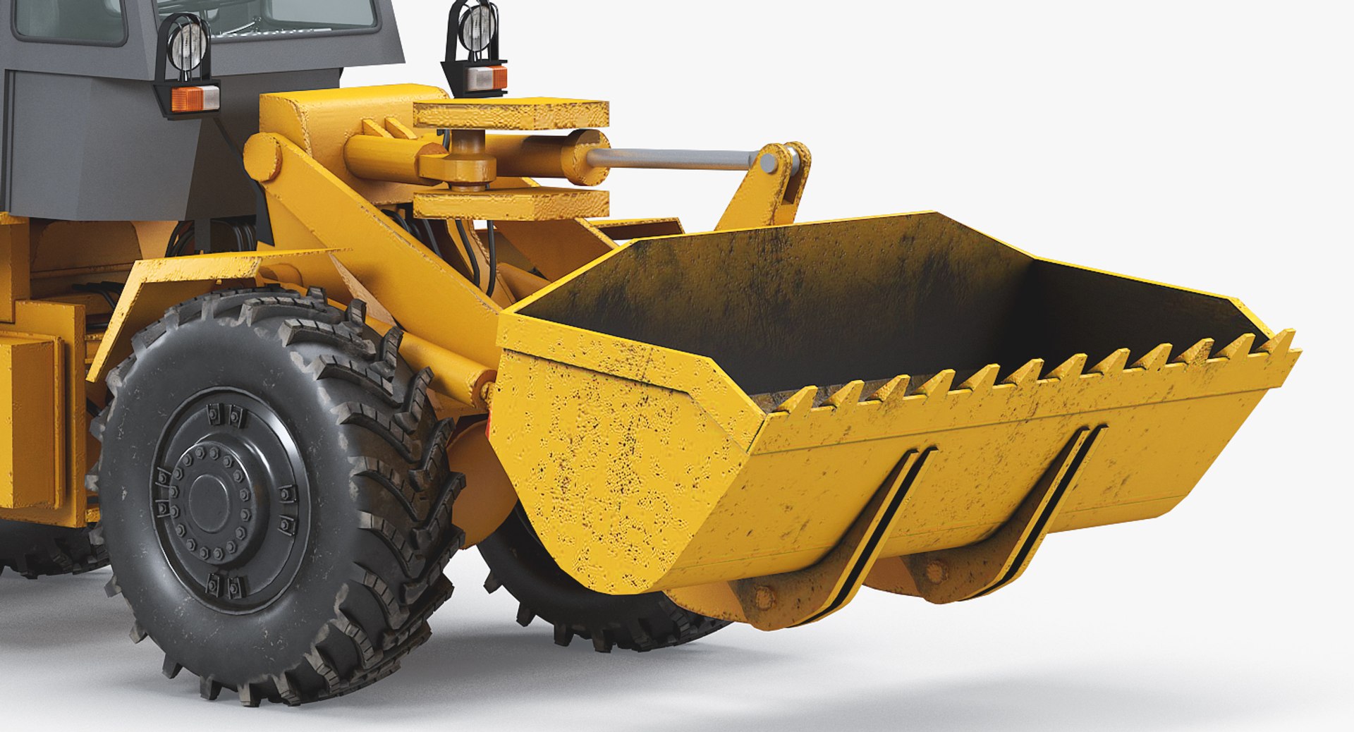 3D Wheel Loader - TurboSquid 1324358