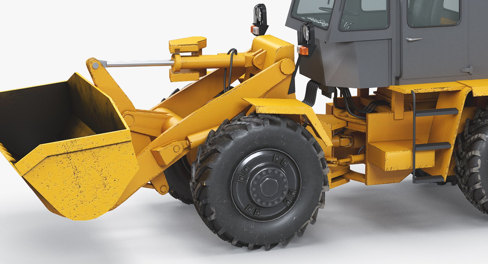 3D Wheel Loader - TurboSquid 1324358