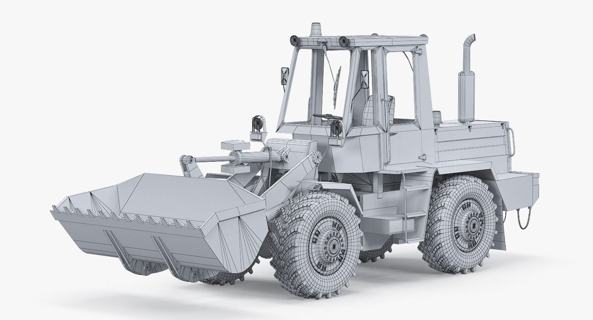 3D Wheel Loader - TurboSquid 1324358