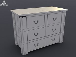 stand closet 3d model