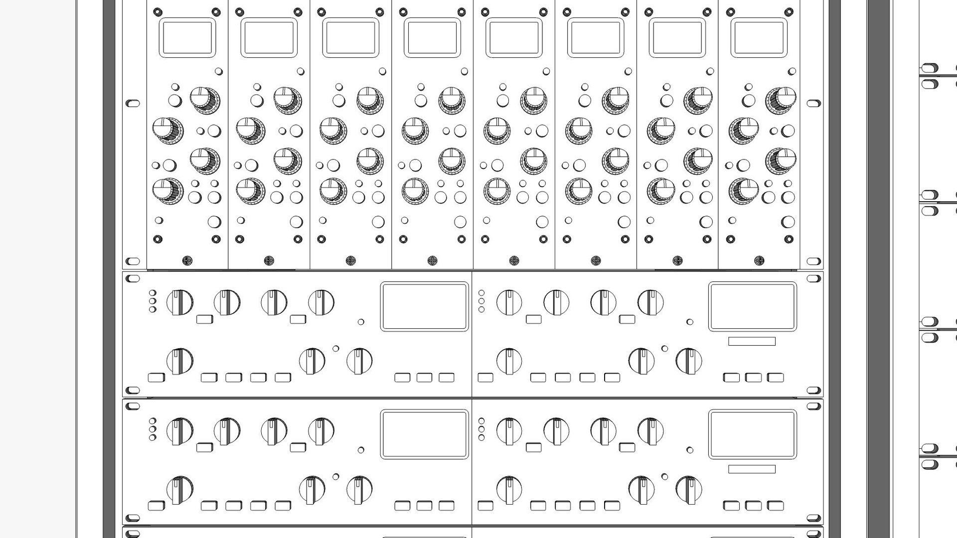 Recording Studio Rackmount Effects Collection 3D model https://p.turbosquid.com/ts-thumb/QU/qK78Ju/LU/wire0009/jpg/1725218372/1920x1080/fit_q87/6e22778d4f71290f3071cece8f169616f25d31f4/wire0009.jpg