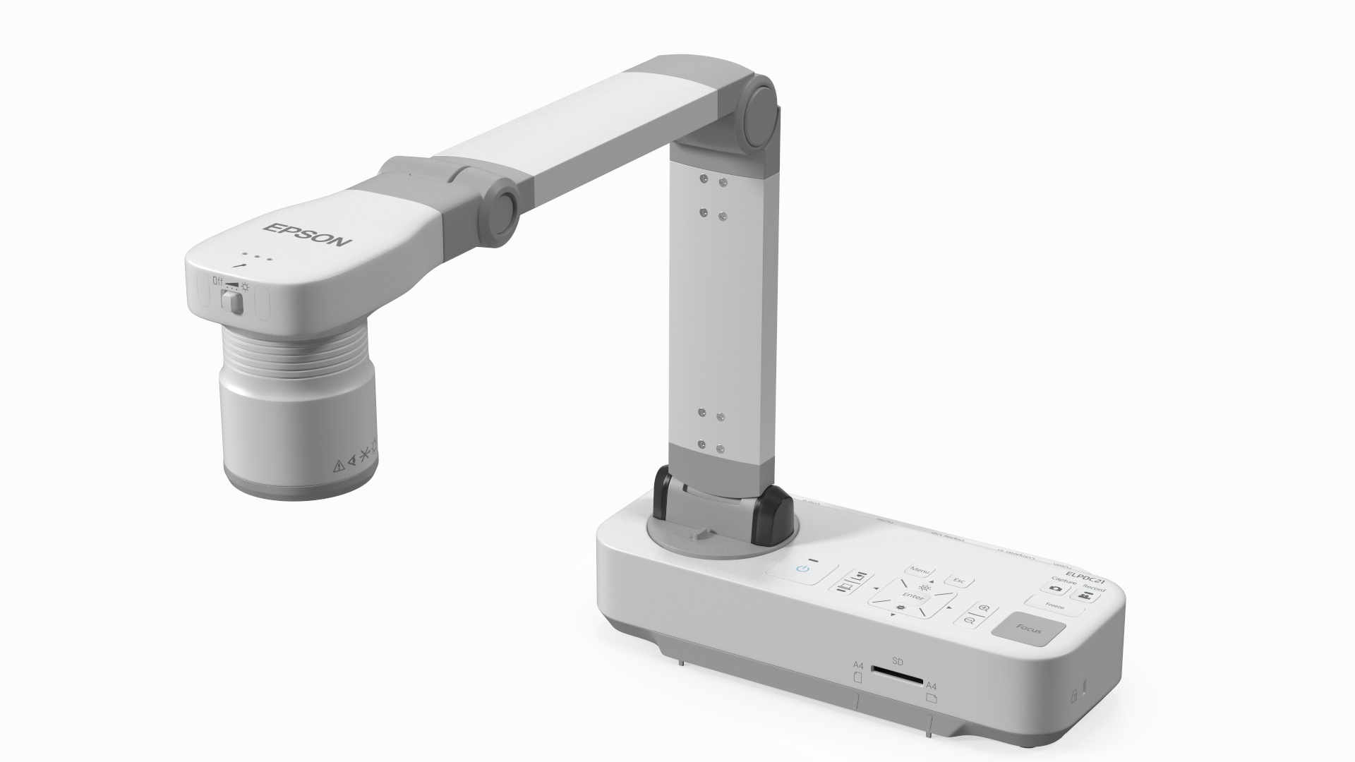 3D Document Camera Epson ELPDC21 Rigged - TurboSquid 2071169