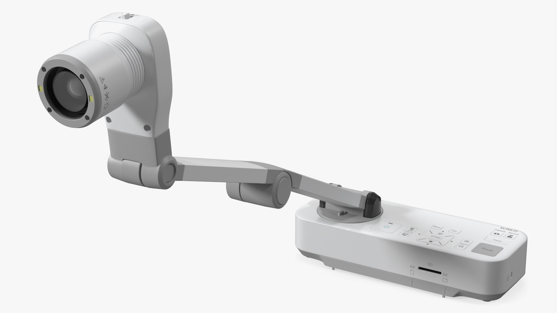 3D Document Camera Epson ELPDC21 Rigged TurboSquid 2071169