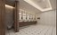 Interior del baño público