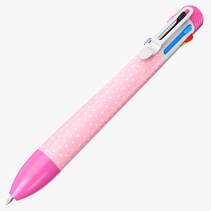 3D Multicolor Pen Ballpoint