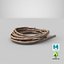 Rope Coil 3D model