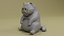 BRITISH SHORTHAIR CAT FIGURE FOR 3D PRINTING