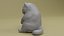 BRITISH SHORTHAIR CAT FIGURE FOR 3D PRINTING