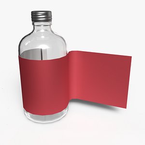 Syrup Bottle 3D model