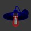 urban 1 light sconce 3D model