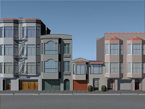 3d model houses