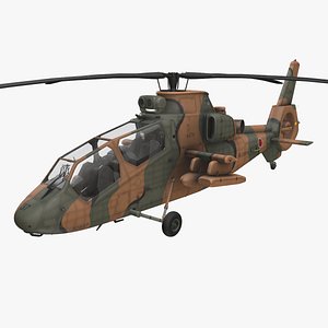 3D Helicopter OH-1 JGSDF Static --444--