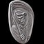 GRIM REAPER RELIEF 3D DRUCKEN MODELL