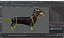 Small Dogs Rigged for Maya Collection 4 3D model