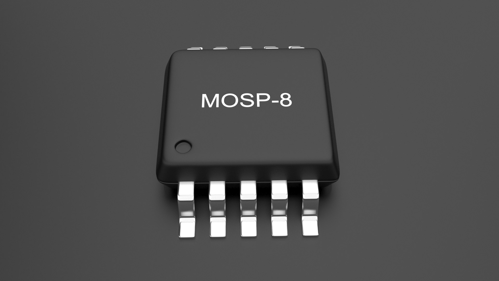 MSOP-8 Chip Model - TurboSquid 2246570