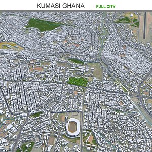 Kumasi Ghana 3D model
