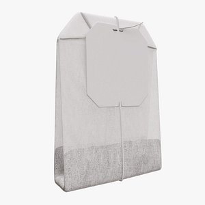 Tea bag with label 01