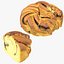 Pâtisserie aux brioches sucrées