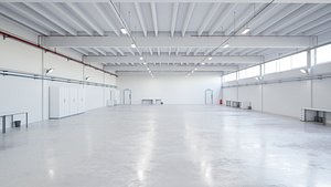 Industrial Hangar Hall Interior 6b