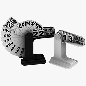 3D Timor Calendar model