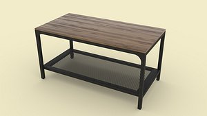 3D model coffee table ikea