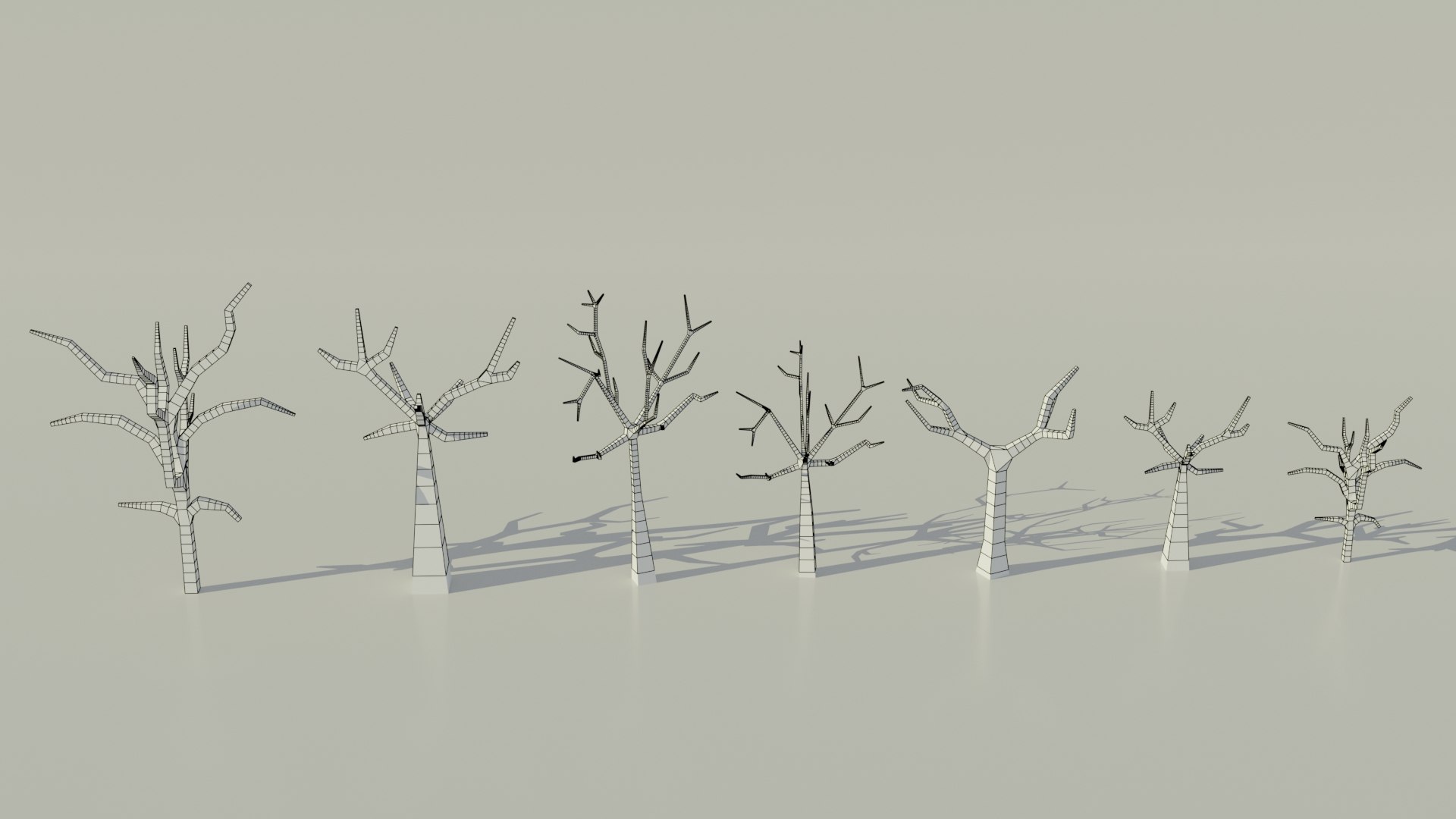 Small Natural Low Poly Pack model - TurboSquid 1757164