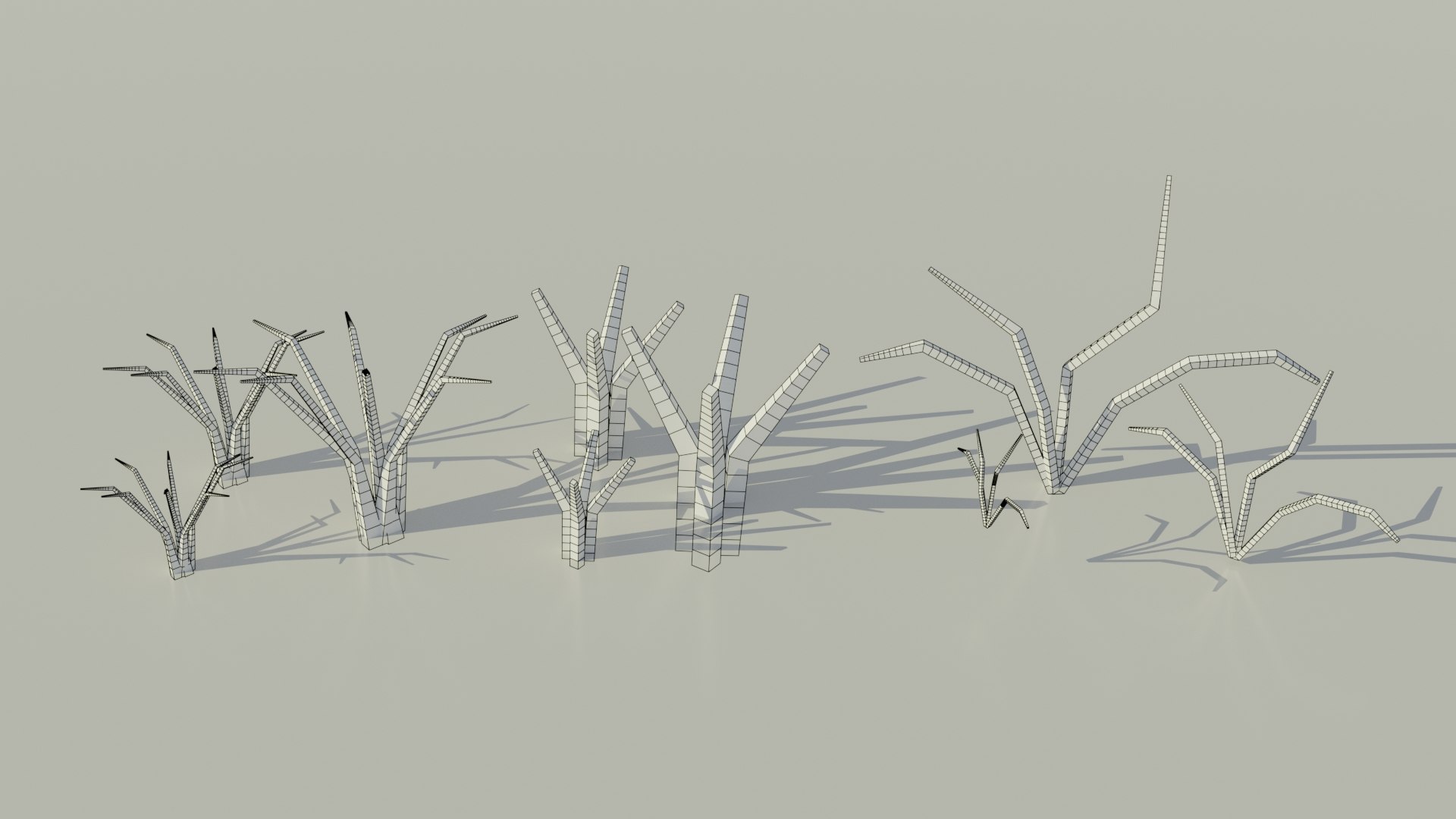 Small Natural Low Poly Pack model - TurboSquid 1757164