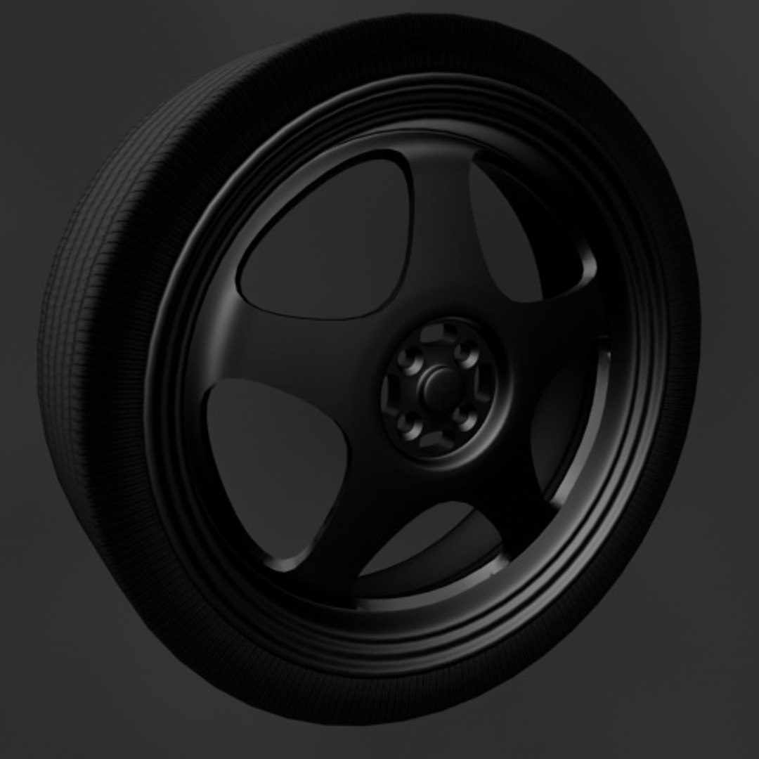 Wheels Spoon 3d Model