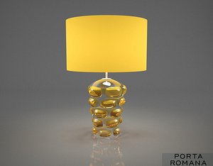 porta romana blob lamp 3d model