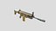 Scar-L II 3D Low Poly-Game Ready Gun Modell -011