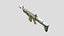 Scar-L II 3D Low Poly-Game Ready Gun Modell -011