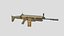 Scar-L II 3D Low Poly-Game Ready Gun Modell -011